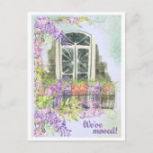 Carte postale Balcon Fenêtre Déplacé (Devant)