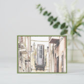 Carte postale Balcon Italien (Debout devant)