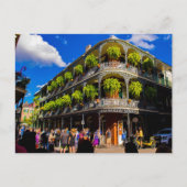 Carte postale Balcons couverts de foune (Devant)