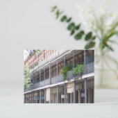 Carte Postale Balcons dans le quartier français (Debout devant)