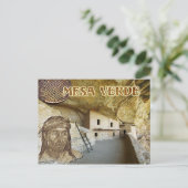 Carte Postale Balcony House, Parc national de Mesa Verde, CO (Debout devant)