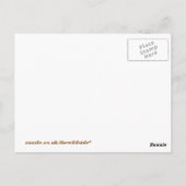 CARTE POSTALE BALD EAGLE (Dos)