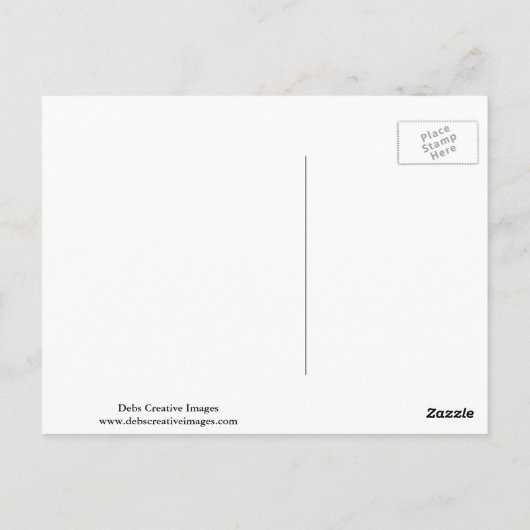 Carte Postale Bald Eagle en vol (Dos)