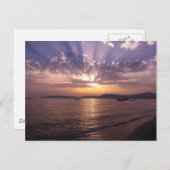 Carte Postale Balda Beach Sunset (Devant / Derrière)