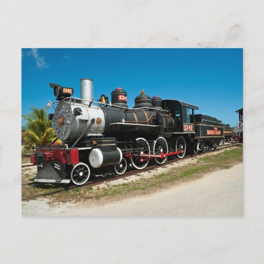 Carte Postale Baldwin Steam Locomotive (Devant)