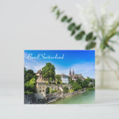 Carte Postale Bâle élégant - Suisse (Debout devant)