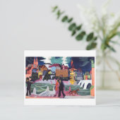 Carte Postale Bâle et le Rhin | Kirchner | (Debout devant)