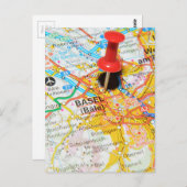 Carte Postale Bâle, Suisse (Devant / Derrière)