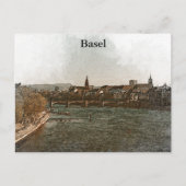 Carte Postale Bâle, Suisse Europe Vue panoramique (Devant)