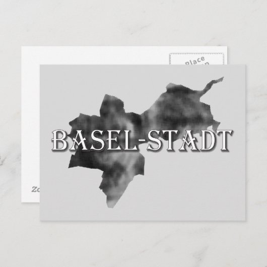 Carte Postale Bâle-Ville (Devant / Derrière)