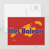 Carte Postale Baléares (Devant / Derrière)