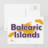 Carte Postale Baléares (Devant / Derrière)