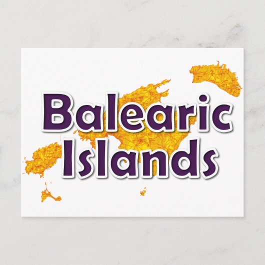 Carte Postale Baléares (Devant)