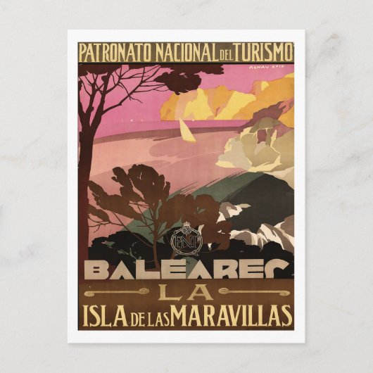 Carte Postale Baléares - Espagne (Devant)