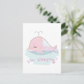 Carte Postale baleine (Debout devant)