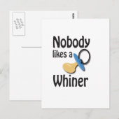 Carte Postale baleine (Devant / Derrière)