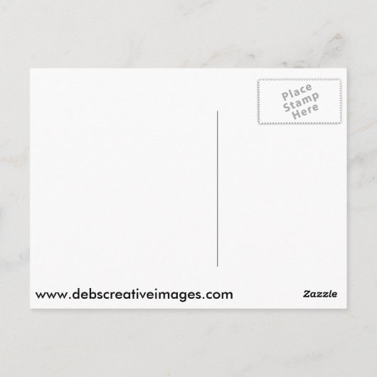 Carte Postale Baleine en vol (Dos)