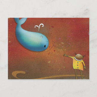 Carte Postale Baleine Rider - Nouvelle-Zélande