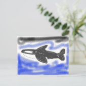 Carte Postale Baleine tueuse (Debout devant)