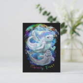 Carte Postale Baleines de Beluga (Debout devant)