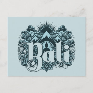 Carte Postale Bali