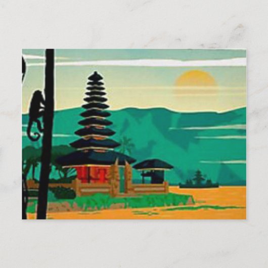 Carte postale Bali (Devant)