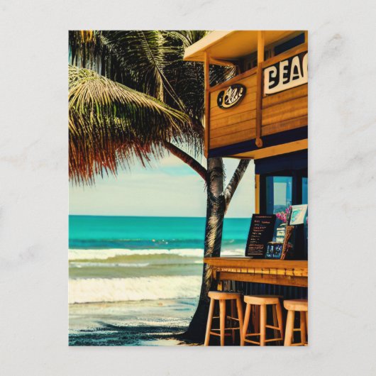 Carte Postale Bali Beach Cafe Bar (Devant)