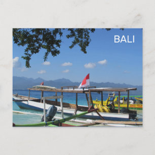 Carte Postale Bali Beach Indonésie