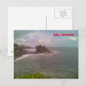 Carte Postale BALI, Indonésie (Devant / Derrière)