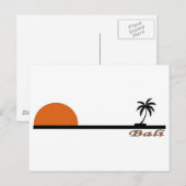 Carte Postale Bali, Indonésie (Devant / Derrière)