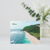 Carte Postale Bali, Indonésie Belle plage de sable blanc (Debout devant)