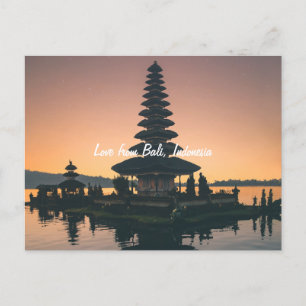 Carte postale Bali Indonésie Holiday