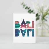 Carte Postale Bali Indonésie Voyages (Debout devant)