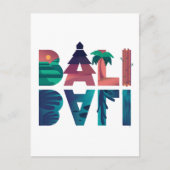 Carte Postale Bali Indonésie Voyages (Devant)