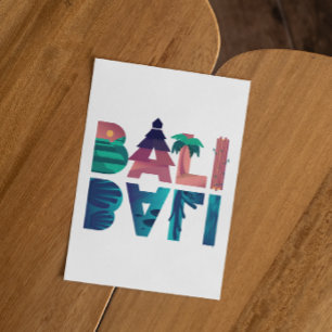 Carte Postale Bali Indonésie Voyages