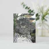 Carte postale Bali Statue (Debout devant)