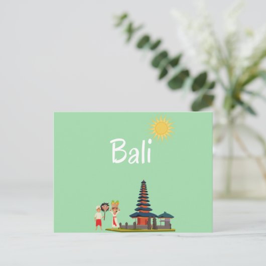 Carte postale Bali Vibes 2 (Debout devant)