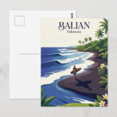 Carte Postale Balian Indonésie (Devant / Derrière)