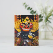 Carte postale Balinais Barong (Debout devant)
