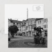 Carte Postale Balise 062 : Gänsemarkt (Devant / Derrière)