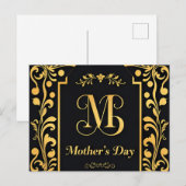 Carte Postale Balise cadeau de la fête des mères (Devant / Derrière)