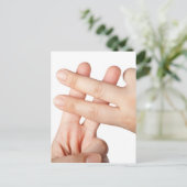 Carte Postale Balise de hachage (Debout devant)