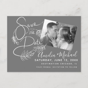 Carte Postale Balises botaniques - Script Photo