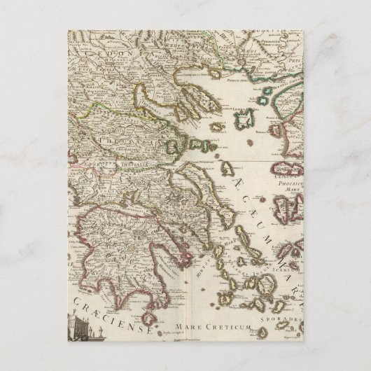 Carte Postale Balkans Peninsula, Grèce, Macedonia (Devant)