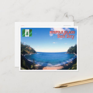 Carte Postale Ball Bay - Île Norfolk -
