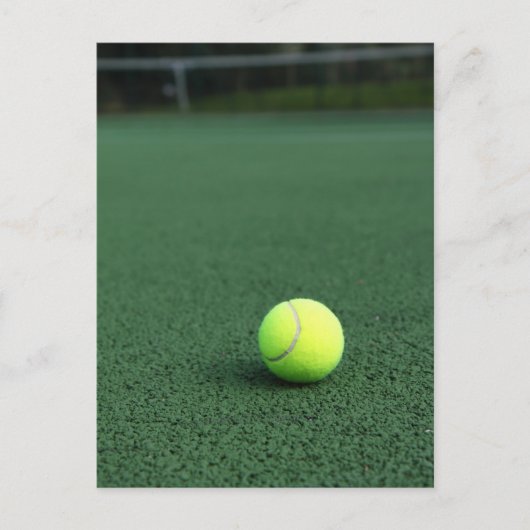 Carte Postale Ball de tennis (Devant)
