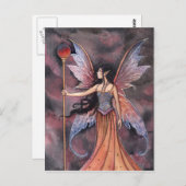 Carte postale Ball of Fire Fairy (Devant / Derrière)