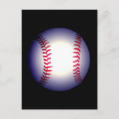 Carte Postale Balle de baseball (Devant)