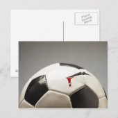 Carte Postale balle de football 3 (Devant / Derrière)