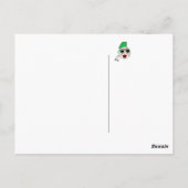 Carte Postale Balle mohawk verte (Dos)